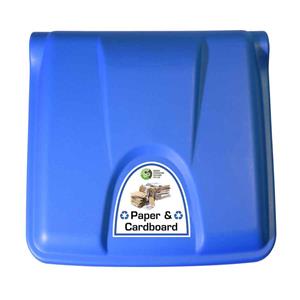 Multisort 45L Pedal Bin Blue Lid 
