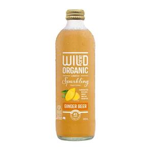 Wild One Sparkling Water Ginger B 345ml