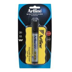 Artline 577 Eraser & Marker Caddy Combo