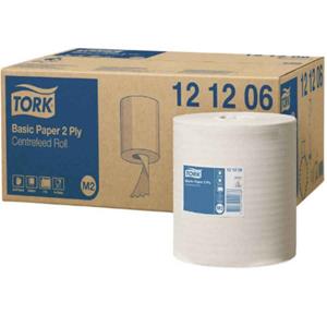 Tork Basic Paper 2Ply Centrefeed M2 Roll