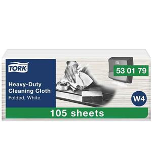 Tork Heavy Duty Cleaning Cloth Folded W4