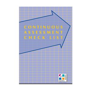 Continuous Student Assessment Check List