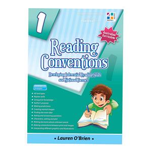 Reading Conventions Aust Curriculum Yr 1