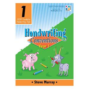 Handwriting Conventions NSW Year 1