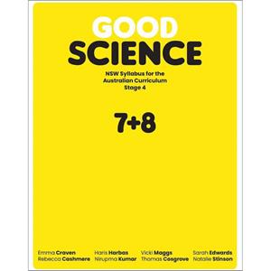 Good Science NSW Yr7-8 Book+Digi Stage 4