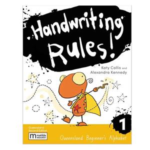 Handwriting Rules! Book 1 QLD 2E 