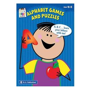 Alphabet Games and Puzzles Ages 4-5