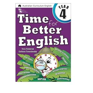 Time For Better English Year 4