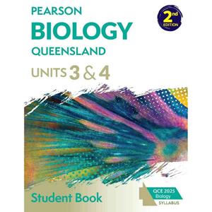 Pearson Biology QLD 12 Stud Book+eBook
