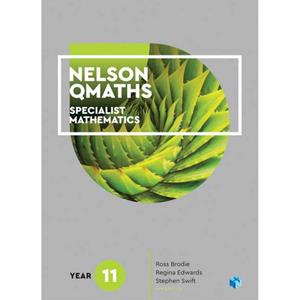 Nelson QMaths 11 Maths Specialist Book