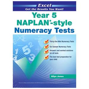 Excel Naplan Style Numeracy Test Year 5