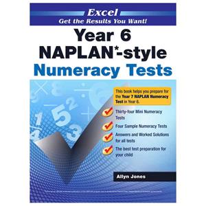 Excel Naplan Style Numeracy Test Year 6