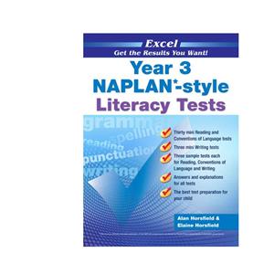 Excel Naplan Style Literacy Test Year 3
