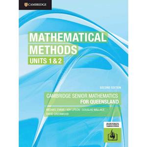 Cambridge Mathematical Methods U1&2 Qld