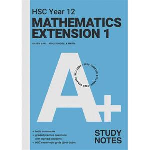 A+HSC Yr12 Maths Extension 1 Study Notes