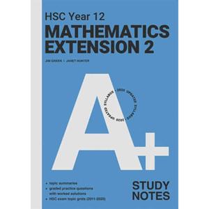A+HSC Yr12 Maths Extension 2 Study Notes