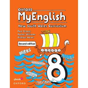 Oxford MyEnglish Yr8 NSW WB & obook Pro