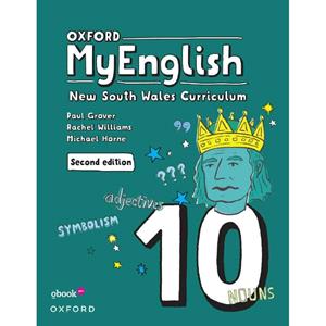 Oxford MyEnglish Yr10 NSW WB & obook Pro