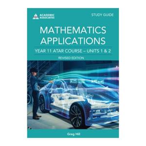 Mathematics Appl. ATAR Study Guide U1&2