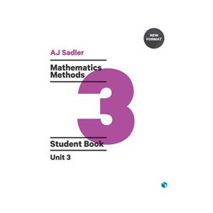 Cengage Year 12 Mathematics Methods U 3