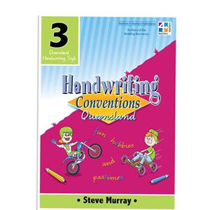 Handwriting Conventions QLD Year 3