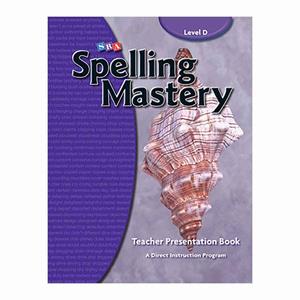 Spelling Mastery Lvl D Teachers Material