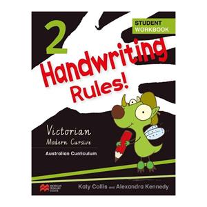 Handwriting Rules VIC Year 2