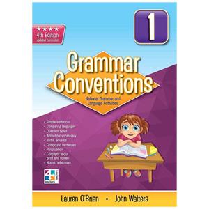 Grammar Conventions 4th Ed AC Year 1