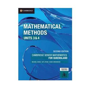 CAMBRIDGE MATHEMATICAL METHODS U3&4 QLD