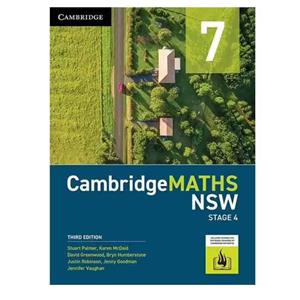 CambridgeMATHS NSW Stage 4 Year 7 3ed