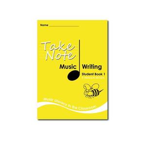 Take Note Music Writing Student Book 1 