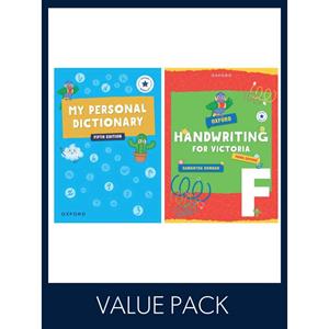 Oxford Handwriting & Dictionary Pk VIC F