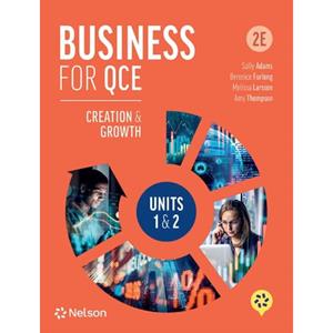 Business For QCE U1&2 Creation & Growth