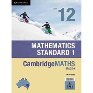 CambridgeMATHS NSW 12 Standard 1 Stg 6 