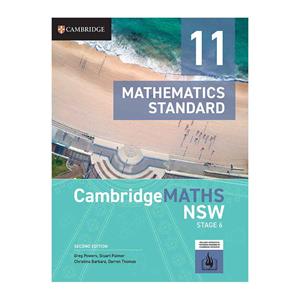 CambridgeMATHS NSW 11 Standard Stg 6 2ed