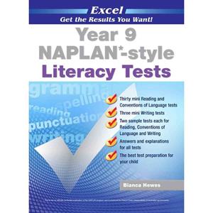 Excel NAPLAN Style Literacy Tests Year 9