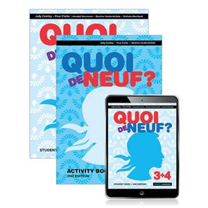Quoi de Neuf? 3+4 Book + eBook
