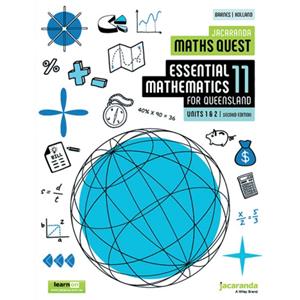 Maths Quest 11 Essential Maths QLD U1&2