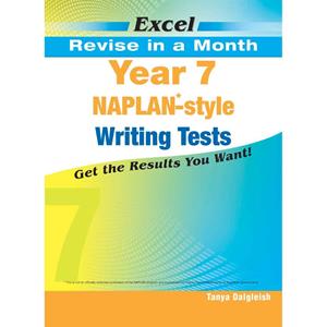 Excel NAPLAN Year 7 Style Writing Tests